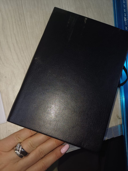 Блокнот А5 Бласт, черный