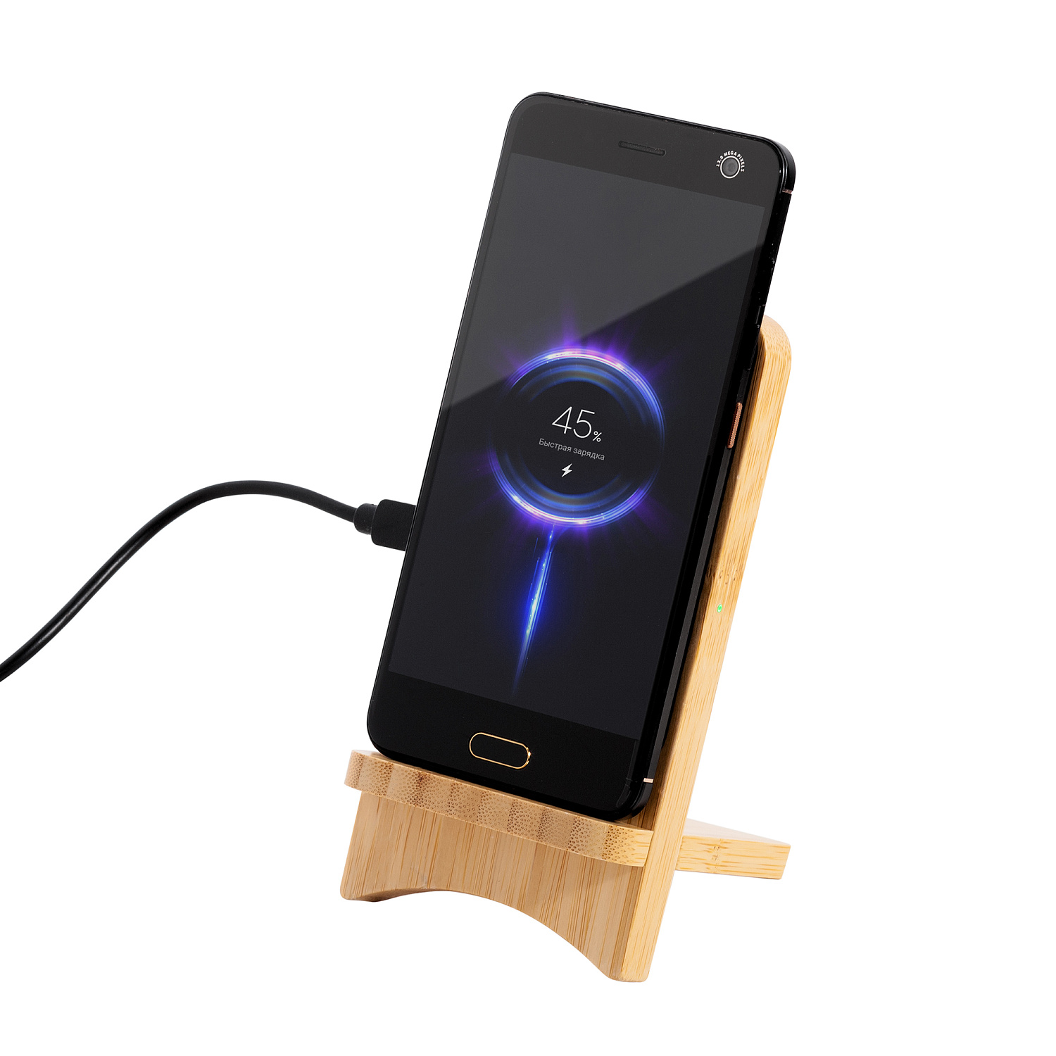 Складная беспроводная (15W) зарядная станция "Puzzle" с подсветкой логотипа Складная беспроводная (15W) зарядная станция "Puzzle" с подсветкой логотипа