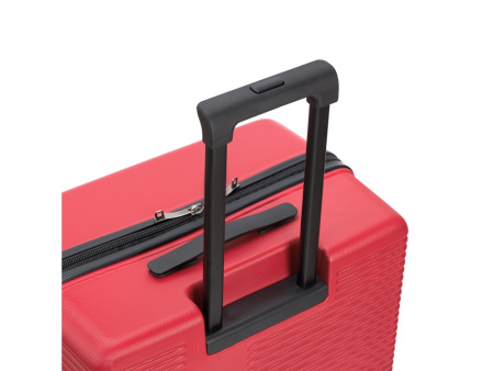 Чемодан TORBER ЭЛЬТОН, красный, ABS-пластик, 38 х 24 х 54 см, 35 л