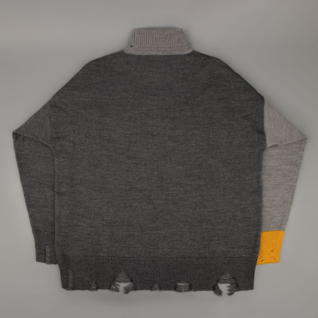 Свитер оверсайз Tricksy Net Grunge на заказ, полушерсть, размер L/XL