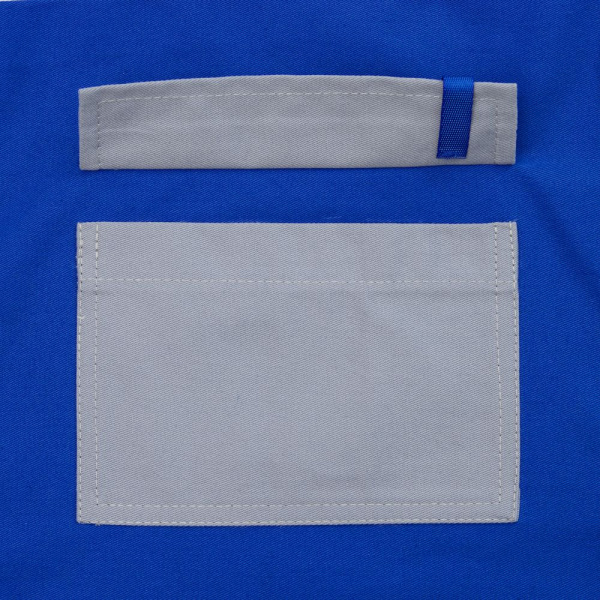 Клапан для кармана фартука Е1 Lomme, S, серый