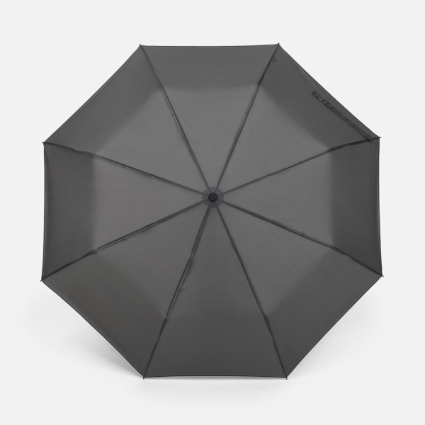 Зонт складной Smooth Move с плавным закрытием, серый