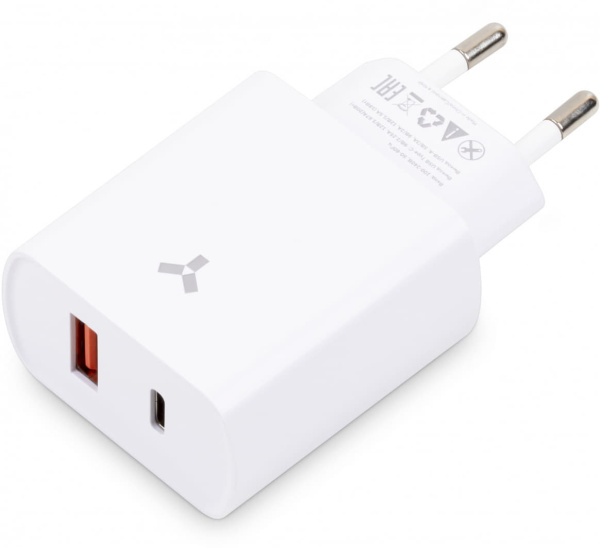 Адаптер сетевой ACCESSTYLE CRYSTAL 20 WUT, белый Адаптер сетевой ACCESSTYLE CRYSTAL 20 WUT, белый