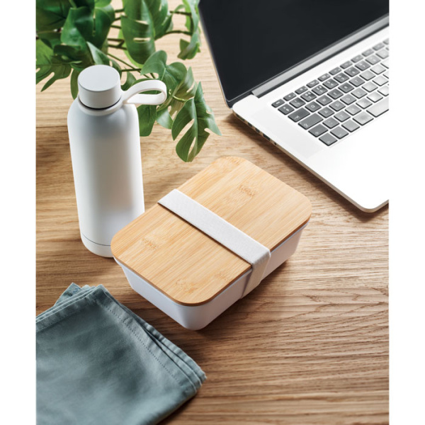 Ланчбокс и бутылка в наборе