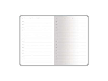 Ежедневник с каменной бумагой недатированный А5 Carrara, зеленый