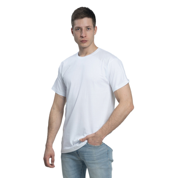 Футболка New Gen МУЖ 155г О-ворот белый S