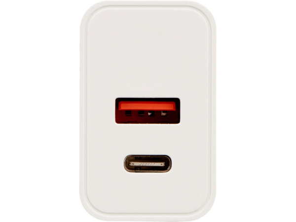 Сетевое зарядное устройство c выходами USB-A и USB-C и быстрой зарядкой QC/PD Recharger Pro, 30 Вт