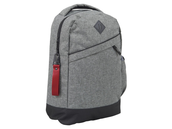 Брелок-ремувка из эко-кожи с карабином Domino, красный