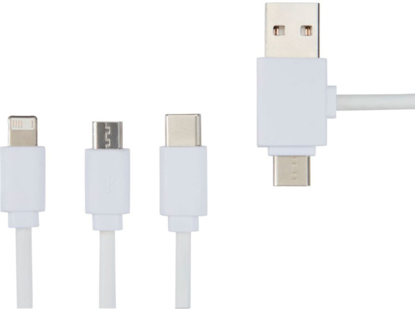 Зарядный кабель 5-в-1 Pure с противобактериальной присадкой