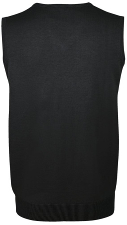 Жилет унисекс Gentlemen черный, размер 3XL