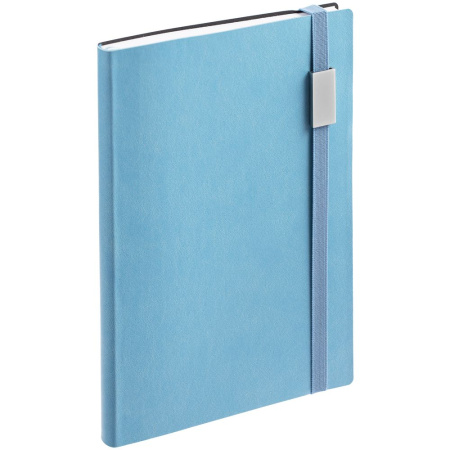 Ежедневник Vivian Metal, недатированный, голубой