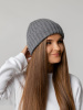 Шапка Uni, серый меланж Шапка Uni, серый меланж