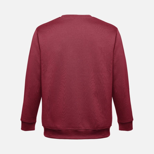 Свитшот унисекс Delta, бордовый, размер S
