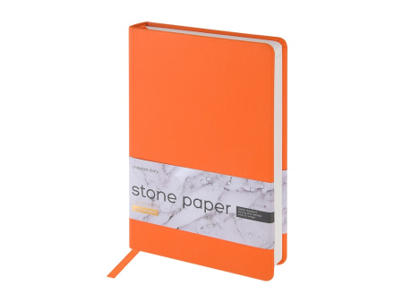 Ежедневник с каменной бумагой недатированный А5 Carrara