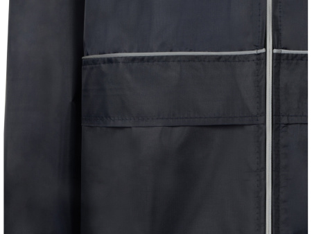 Дождевик Sunshine со светоотражающими кантами, темно-синий, размер  XS/S