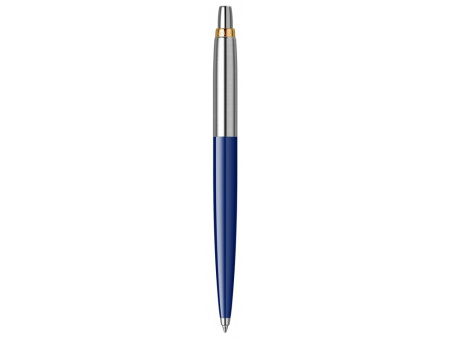 Шариковая ручка Parker Jotter K160, цвет: Blue/GT, стержень: M, цвет чернил: blue, в подарочной упаковке.