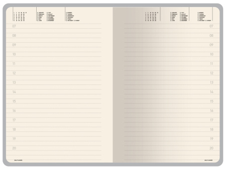 Ежедневник А5 недатированный Megapolis Velvet Flex, бордовый