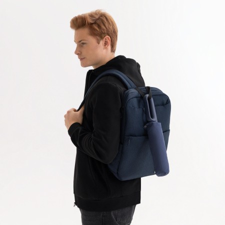 Толстовка на молнии с капюшоном Матео (Mateo) черная