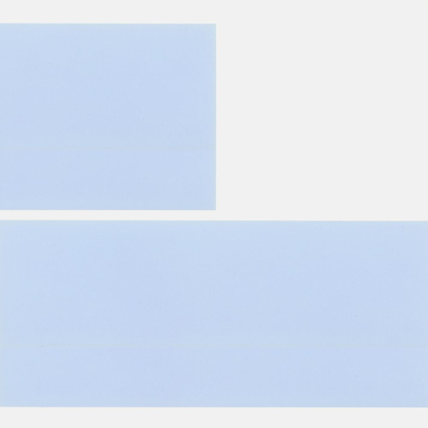 Лента силиконовая Biguna 50 S, прозрачная голубая, 10 см