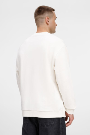 Свитшот унисекс Sinkopa, молочно-белый, размер XS/S