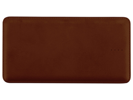 Портативное зарядное устройство Стор, 10000 mAh, коричневый