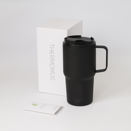 Термокружка вакуумная Aventura, синяя