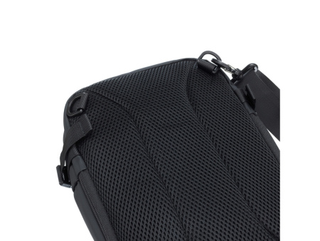 Рюкзак на одно плечо TORBER Xtreme, белый/чёрный, 20 х 8 х 31 см, 5л