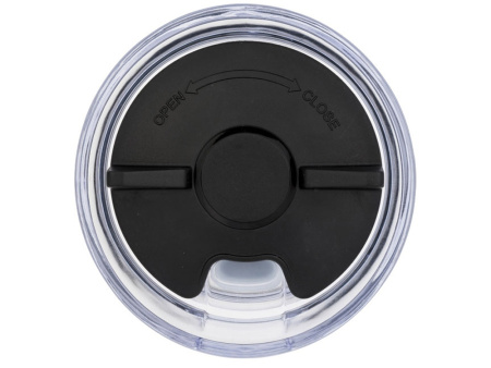 Вакуумная герметичная термокружка Twist, черный