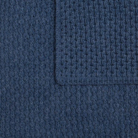 Плед Serenita, синий (джинс)