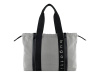 Сумка-шоппер женская BUGATTI АМБРА | AMBRA, серо-черный цвет, хлопок/полиэстер, 45х10х34 см