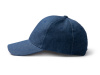 Бейсболка 6 панельная ISBUD из переработанной джинсовой ткани