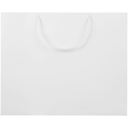 Пакет бумажный с ламинацией Lami Tote L, белый