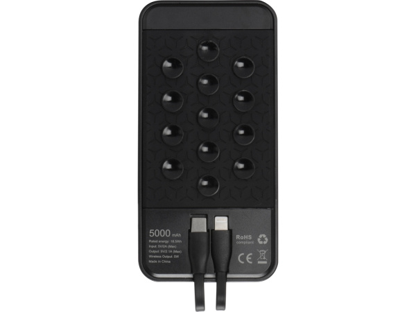 Портативное беспроводное зарядное устройство Octopus Air, 5000 mAh