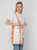 Шопер Clear Fest, прозрачный с оранжевыми ручками