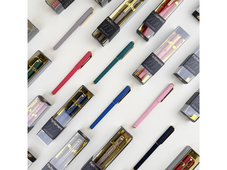 Ручка пластиковая шариковая Parliament, 0,7 мм, синие чернила, черный/золотистый