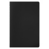 Блокнот Alpha slim, черный