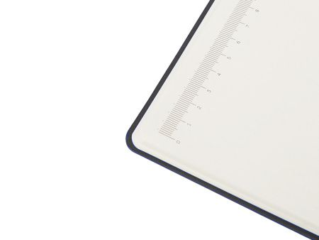 Блокнот А5 в гибкой обложке Chaplin, синий