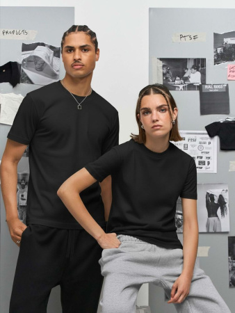 Футболка унисекс Cliff, черная, размер 3XL