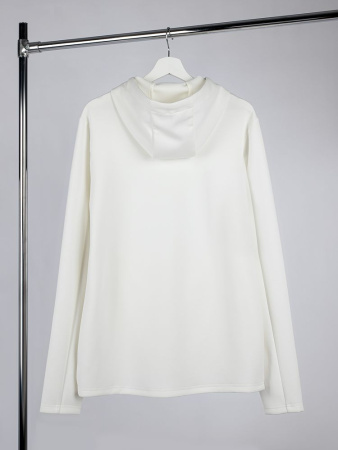 Худи унисекс Begi, молочно-белое, размер XS