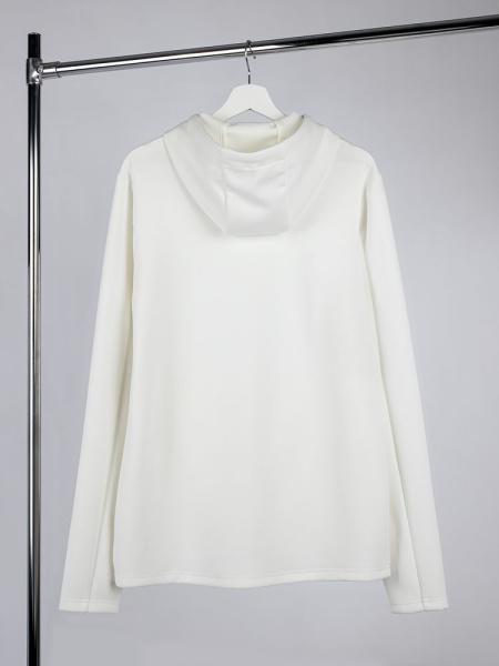 Худи унисекс Begi, молочно-белое, размер XS