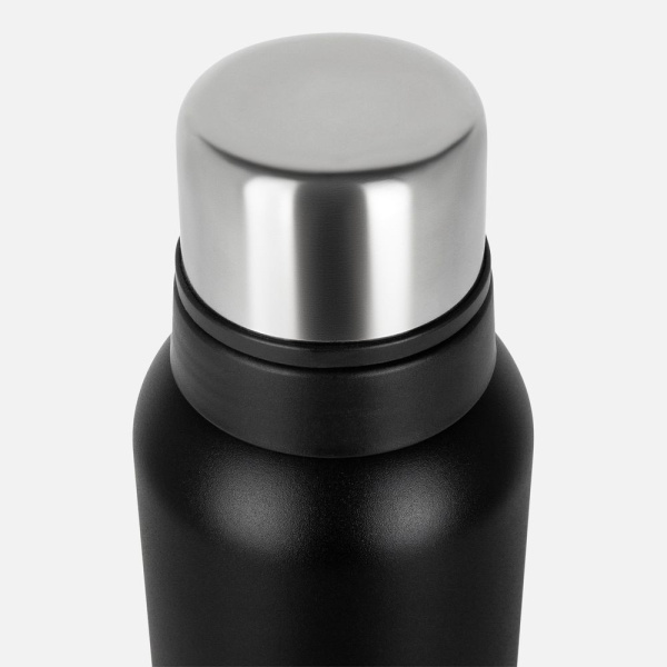 Термос Relaxika 1600 со стикерпаком, черный