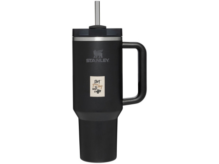 Stanley Quencher H2.0 термокружка 1200 мл - сплошной черный