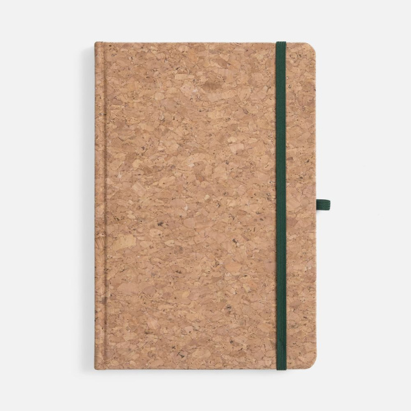 Блокнот Corkfolio, зеленый
