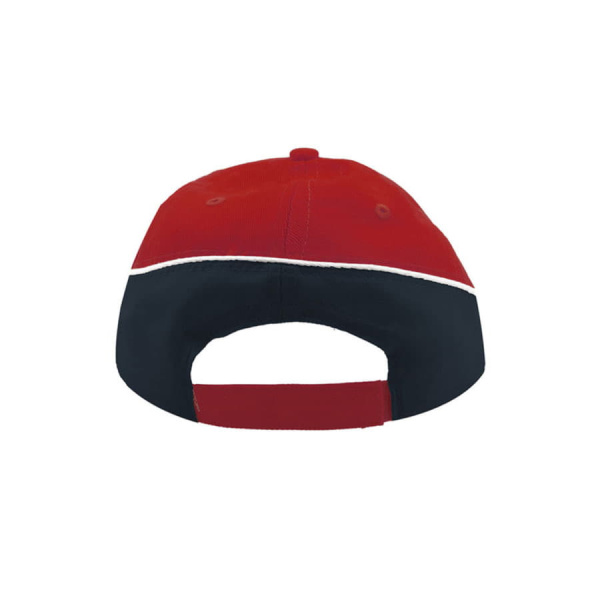 Бейсболка "Racing", 6 клиньев, застёжка на липучке