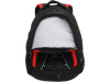Рюкзак TORBER РАКЕТА с отделением для ноутбука 15, черный/красный, полиэстер, 33х19х45 см, 28 л