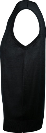 Жилет унисекс Gentlemen черный, размер 3XL