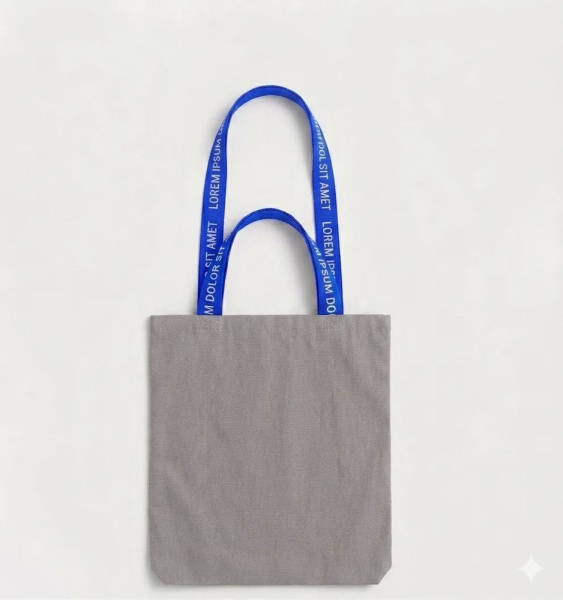 Шопер-конструктор Bolsa с широкими ручками с полноцветной печатью