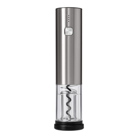 Набор для вина с электрическим штопором Vintaro, серебряный