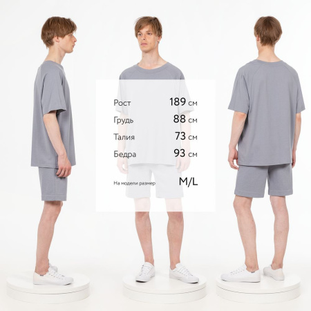 Футболка унисекс T2, серая, размер XL/XXL Футболка унисекс T2, серая, размер XL/XXL