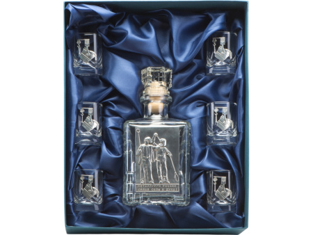 Набор со штофом МЕТАЛЛУРГИ